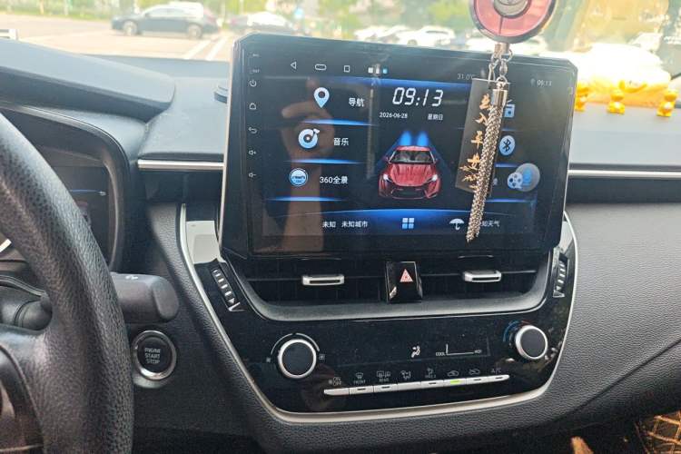 Used Toyota Corolla 2021 1.2T S-CVT Elite PLUS Edition Audio And AC Panel