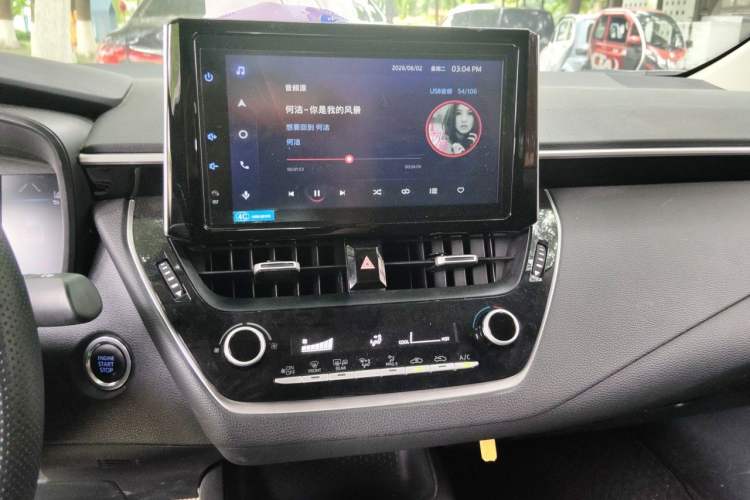 Used Toyota Corolla 2021 1.2T S-CVT Elite PLUS Edition Audio And AC Panel
