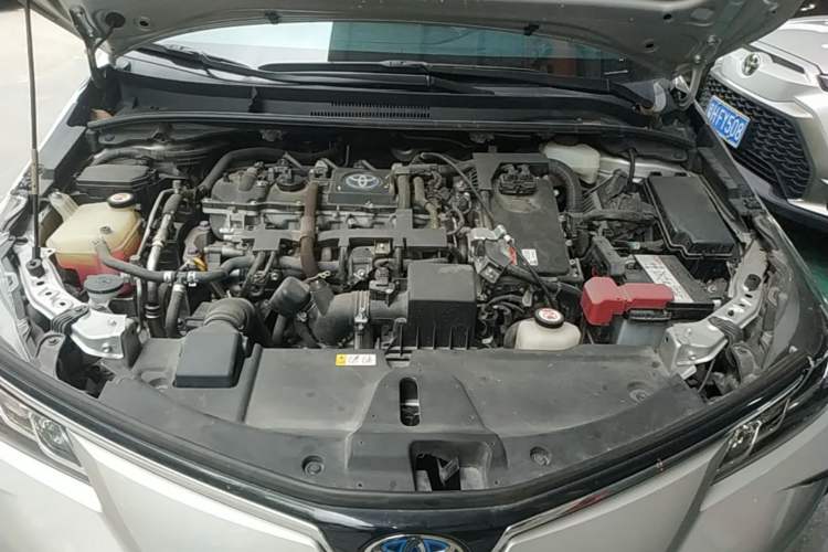 Used Toyota Corolla 2021 Dual-Engine 1.8L E-CVT Pioneer Edition Engine Bay