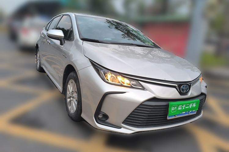 Used Toyota Corolla 2021 Dual-Engine 1.8L E-CVT Pioneer Edition Front Right 45 Deg