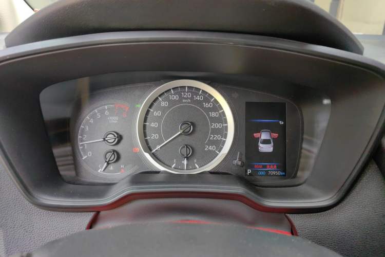 Used Toyota Corolla 2021 TNGA 1.5L CVT Pioneer Edition Instrument Cluster