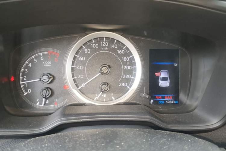Used Toyota Corolla 2021 TNGA 1.5L CVT Pioneer Edition Instrument Cluster