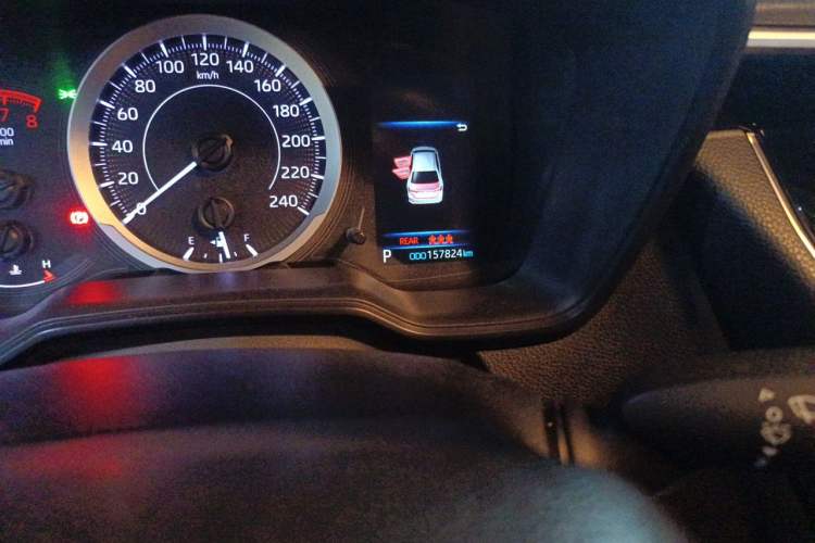 Used Toyota Corolla 2021 1.2T S-CVT Elite PLUS Edition Odometer Close Up