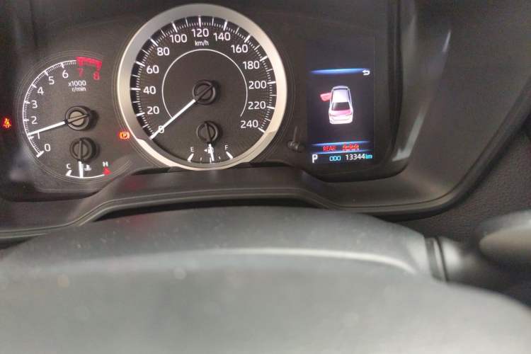 Used Toyota Corolla 2021 TNGA 1.5L CVT Pioneer Edition Odometer Close Up