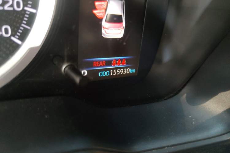 Used Toyota Corolla 2021 Dual-Engine 1.8L E-CVT Pioneer Edition Odometer Close Up