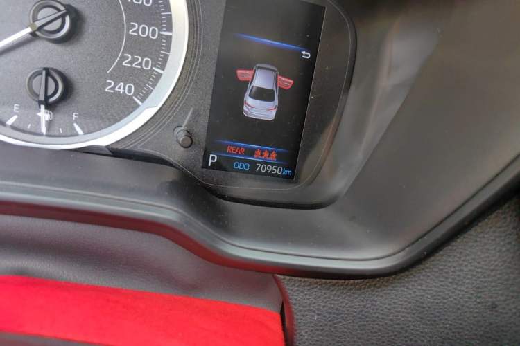 Used Toyota Corolla 2021 TNGA 1.5L CVT Pioneer Edition Odometer Close Up