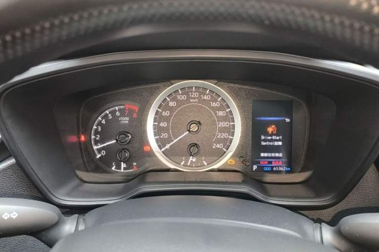 Used Toyota Corolla 2021 TNGA 1.5L CVT Elite Edition Odometer Close Up