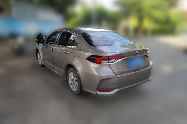 Used Toyota Corolla 2021 Dual-Engine 1.8L E-CVT Pioneer Edition Rear Left 45 Deg