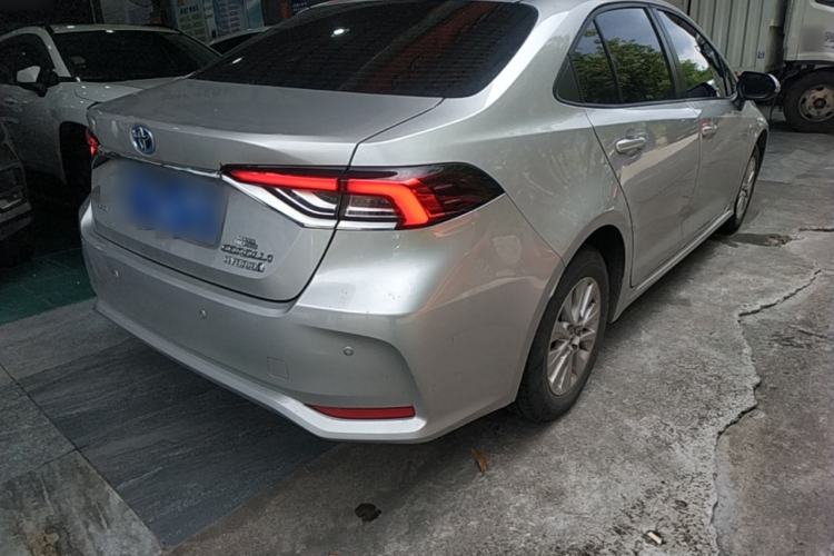 Used Toyota Corolla 2021 Dual-Engine 1.8L E-CVT Pioneer Edition Rear Right 45 Deg