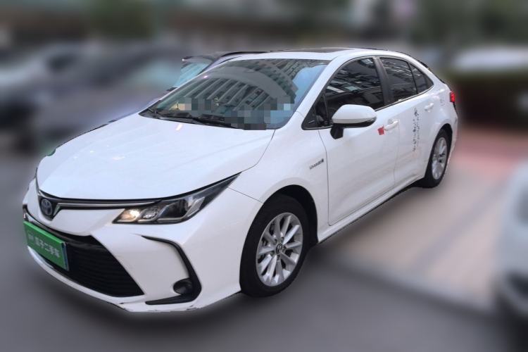 Used Toyota Corolla 2021 Dual-Motor 1.8L E-CVT Elite Edition Guazi used car, China used car export, Used car for sale, Used Toyota cars, Cheapest cars for sale