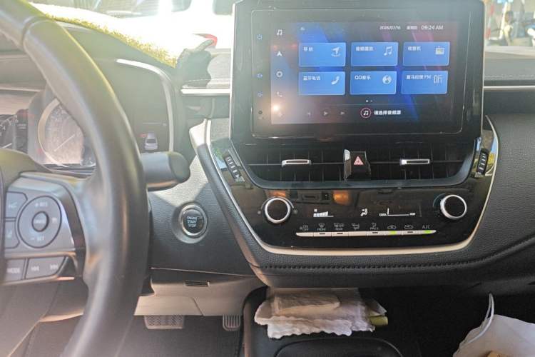Used Toyota Corolla 2021 1.2T S-CVT Luxury Edition Audio And AC Panel