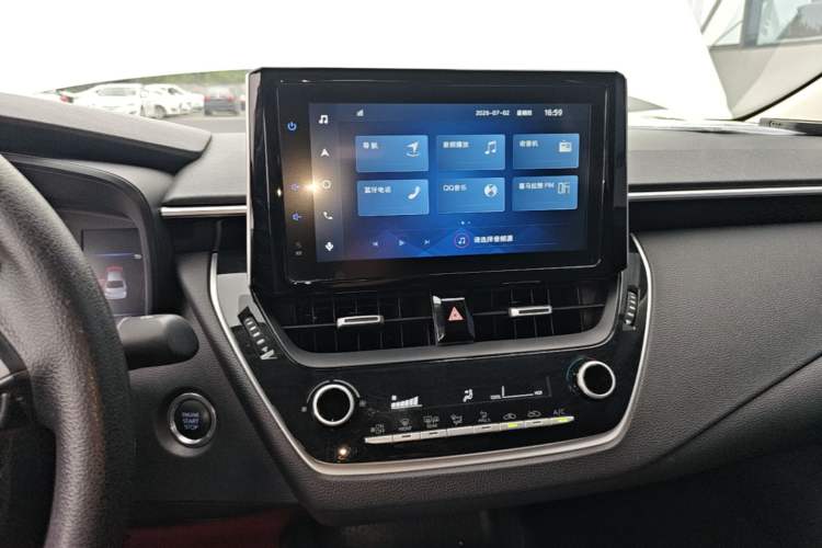Used Toyota Corolla 2021 1.2T S-CVT Elite Edition Audio And AC Panel