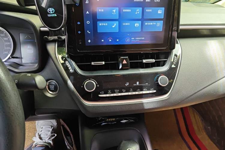 Used Toyota Corolla 2021 1.2T S-CVT Elite PLUS Edition Audio And AC Panel