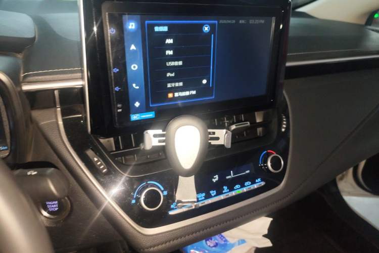 Used Toyota Corolla 2021 1.2T S-CVT Luxury Edition Audio And AC Panel