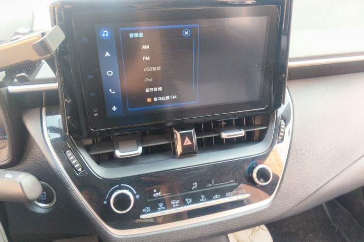 Used Toyota Corolla 2021 1.2T S-CVT Elite Edition Audio And AC Panel