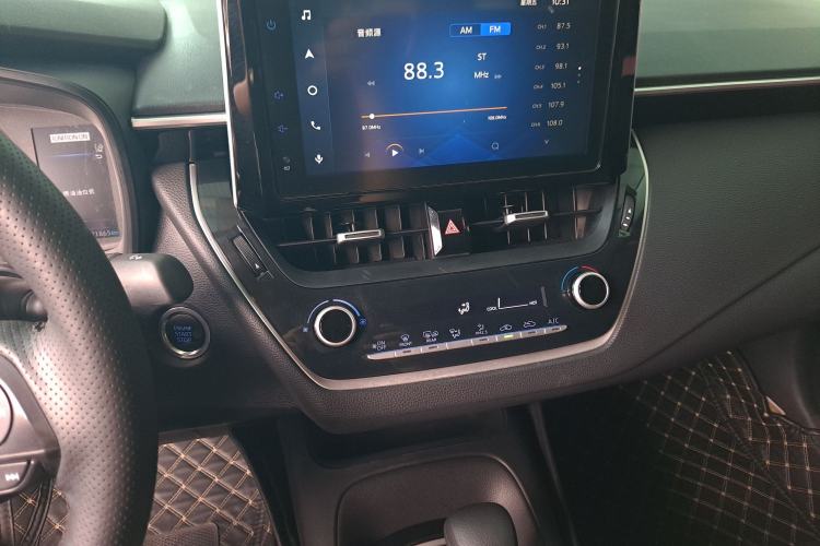 Used Toyota Corolla 2021 1.2T S-CVT Elite Edition Audio And AC Panel