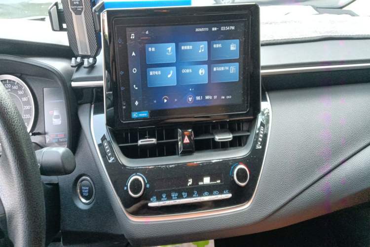 Used Toyota Corolla 2021 1.2T S-CVT Elite PLUS Edition Audio And AC Panel