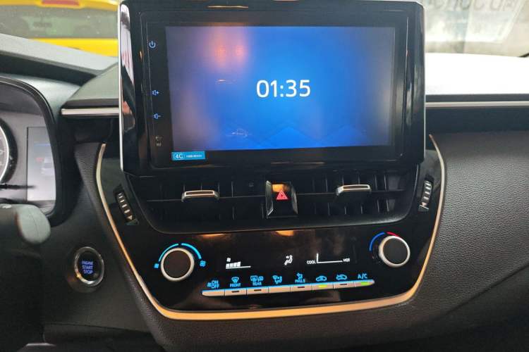 Used Toyota Corolla 2021 1.2T S-CVT Elite PLUS Edition Audio And AC Panel