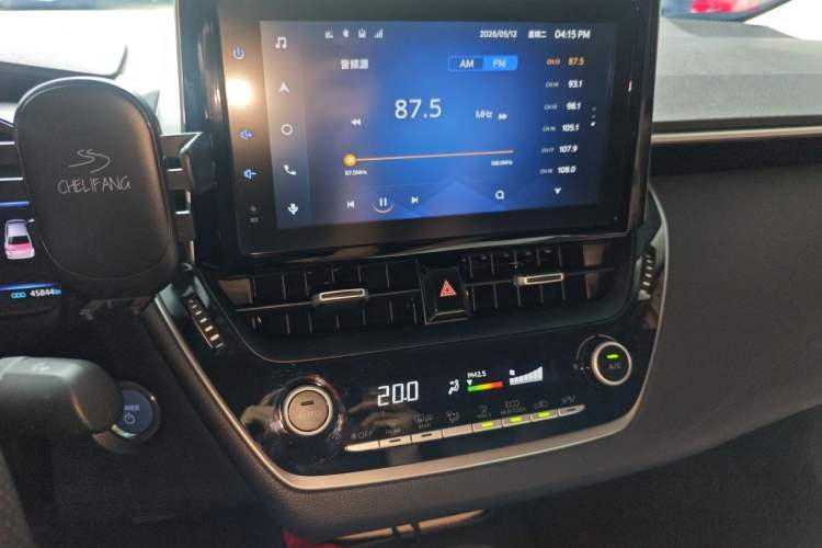 Used Toyota Corolla 2021 Dual-Motor 1.8L E-CVT Elite Edition Audio And AC Panel