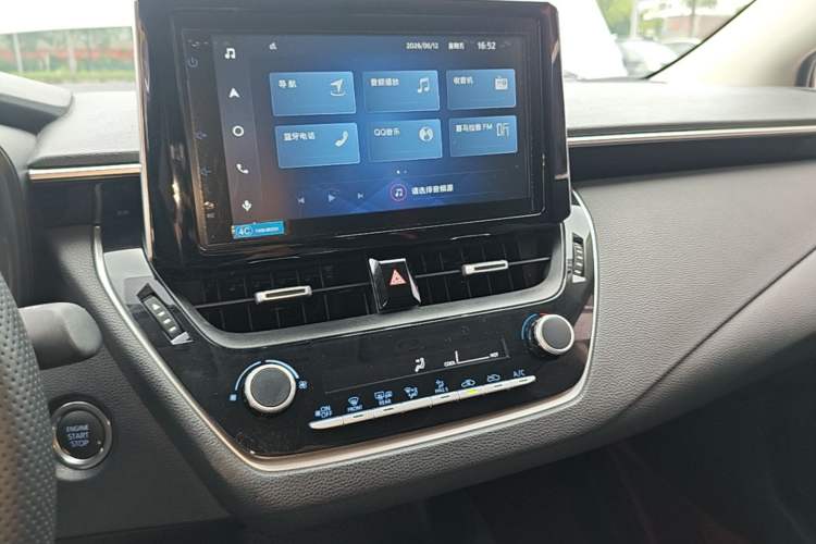 Used Toyota Corolla 2021 1.2T S-CVT Elite PLUS Edition Audio And AC Panel