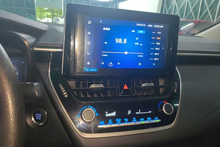 Used Toyota Corolla 2021 1.2T S-CVT Elite PLUS Edition Audio And AC Panel