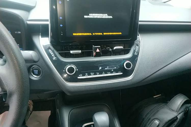 Used Toyota Corolla 2021 1.2T S-CVT Elite Edition Audio And AC Panel