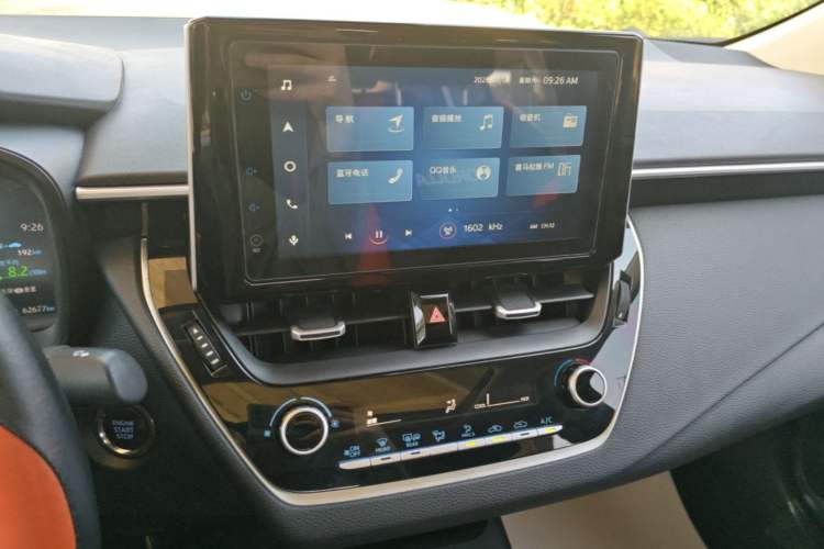 Used Toyota Corolla 2021 1.2T S-CVT Elite PLUS Edition Audio And AC Panel