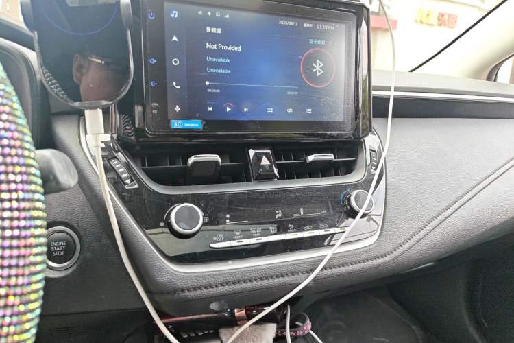 Used Toyota Corolla 2021 1.2T S-CVT Luxury Edition Audio And AC Panel