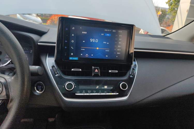 Used Toyota Corolla 2021 1.2T S-CVT Elite Edition Audio And AC Panel