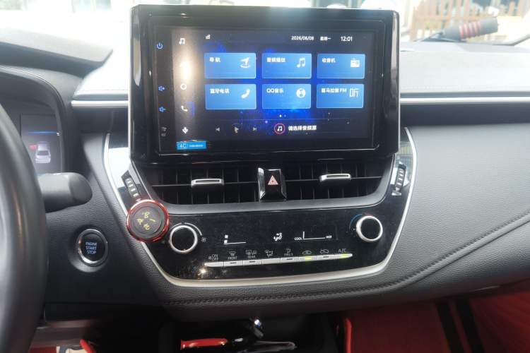 Used Toyota Corolla 2021 1.2T S-CVT Luxury Edition Audio And AC Panel