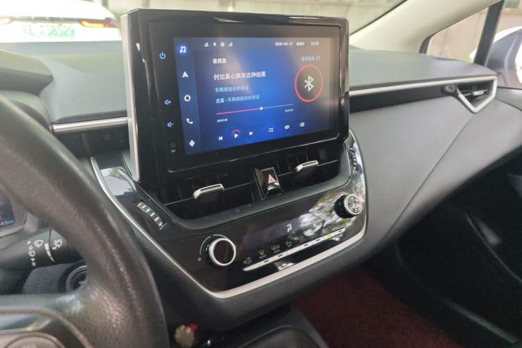 Used Toyota Corolla 2021 1.2T S-CVT Elite Edition Audio And AC Panel
