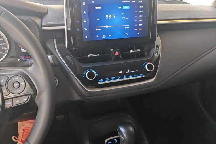 Used Toyota Corolla 2021 1.2T S-CVT Luxury Edition Audio And AC Panel