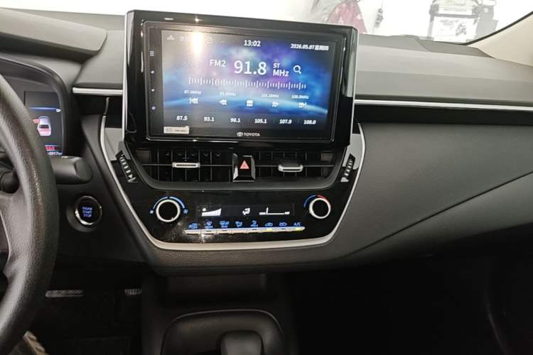 Used Toyota Corolla 2021 1.2T S-CVT Elite Edition Audio And AC Panel