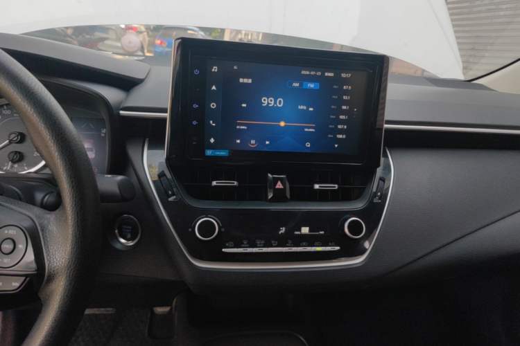 Used Toyota Corolla 2021 1.2T S-CVT Elite Edition Audio And AC Panel