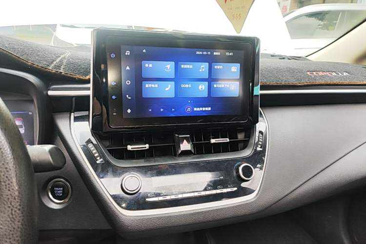 Used Toyota Corolla 2021 1.2T S-CVT Elite Edition Audio And AC Panel