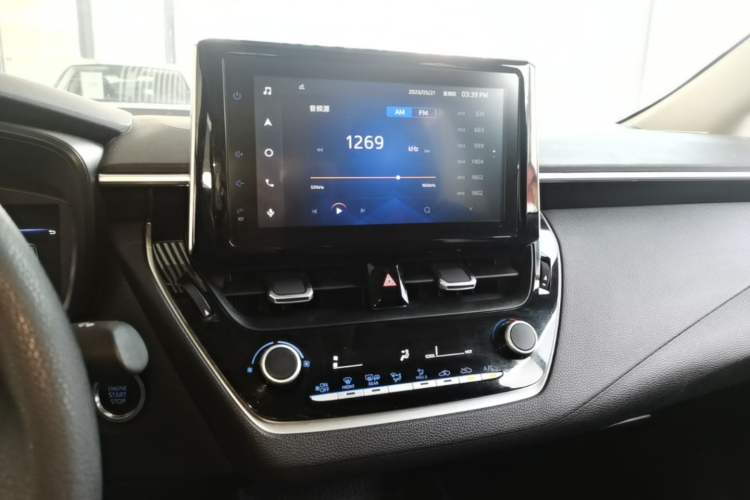 Used Toyota Corolla 2021 1.2T S-CVT Elite PLUS Edition Audio And AC Panel