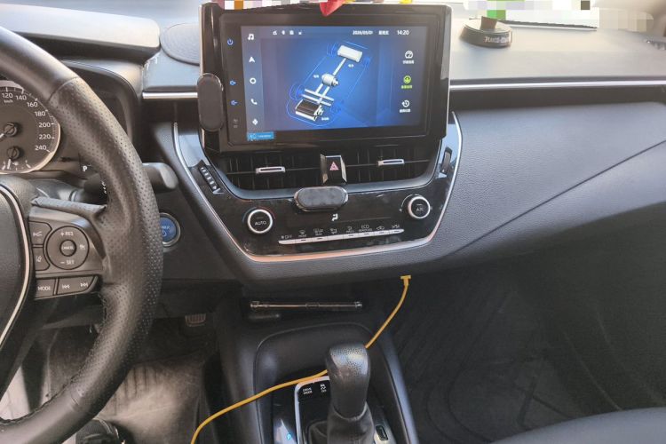 Used Toyota Corolla 2021 Dual-Motor 1.8L E-CVT Elite Edition Audio And AC Panel