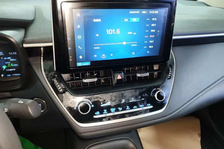 Used Toyota Corolla 2021 1.2T S-CVT Luxury Edition Audio And AC Panel