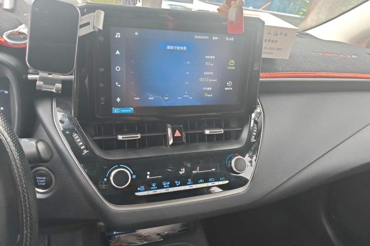 Used Toyota Corolla 2021 1.2T S-CVT Elite Edition Audio And AC Panel