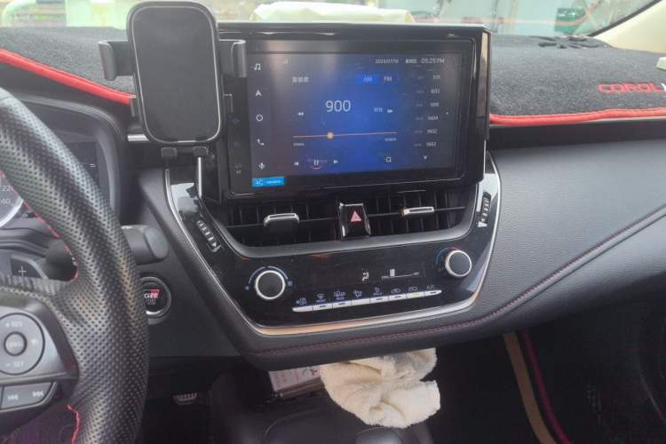 Used Toyota Corolla 2021 TNGA 1.5L CVT GR SPORT Sport Edition Audio And AC Panel