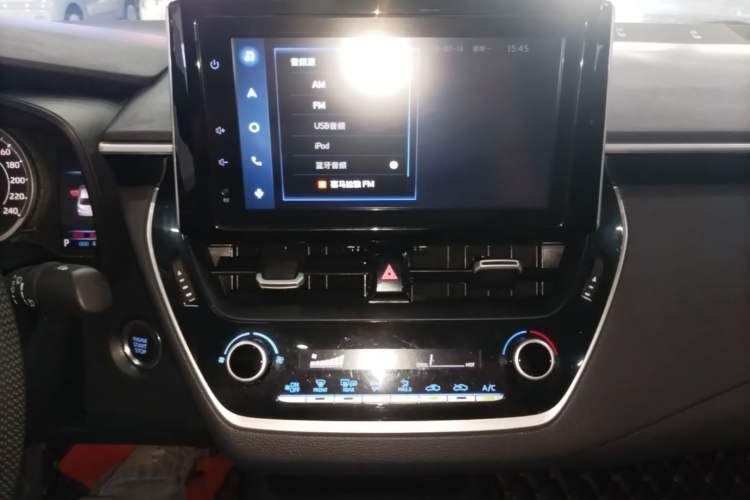 Used Toyota Corolla 2021 1.2T S-CVT Elite Edition Audio And AC Panel