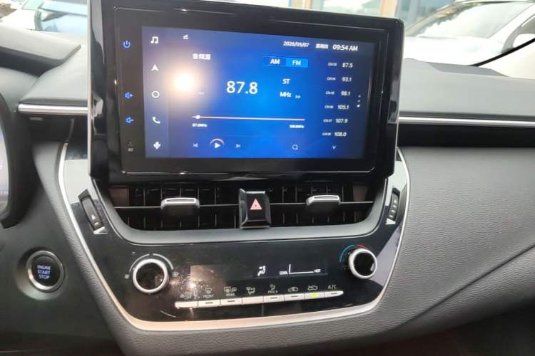 Used Toyota Corolla 2021 1.2T S-CVT Elite PLUS Edition Audio And AC Panel