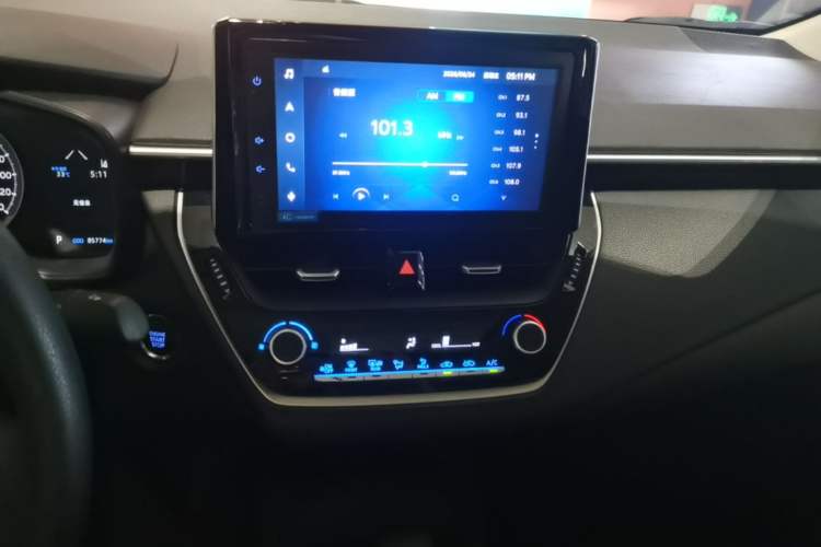 Used Toyota Corolla 2021 1.2T S-CVT Elite PLUS Edition Audio And AC Panel