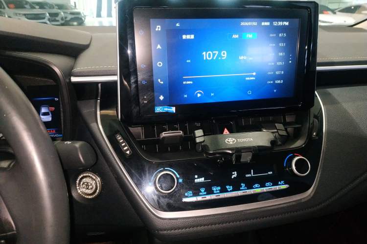 Used Toyota Corolla 2021 1.2T S-CVT Luxury Edition Audio And AC Panel