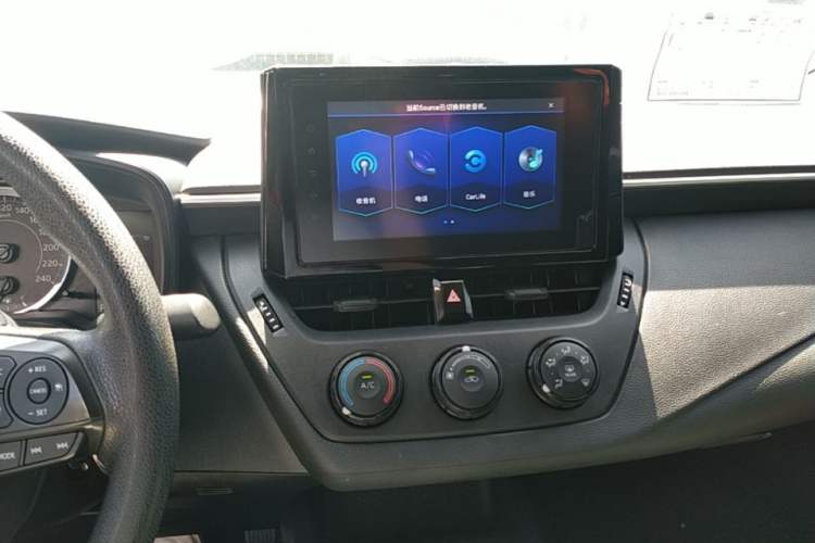 Used Toyota Corolla 2021 TNGA 1.5L CVT Pioneer Edition Audio And AC Panel