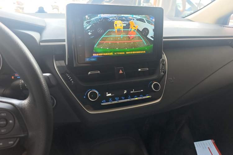 Used Toyota Corolla 2021 1.2T S-CVT Elite Edition Audio And AC Panel