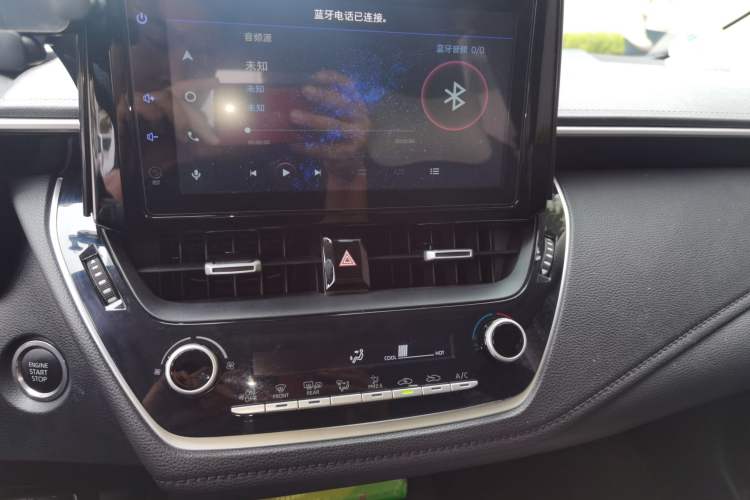 Used Toyota Corolla 2021 1.2T S-CVT Luxury Edition Audio And AC Panel