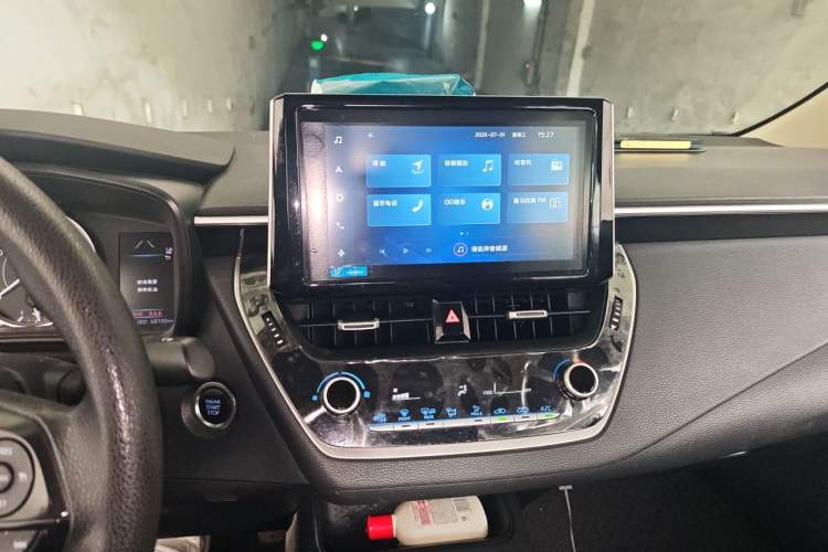 Used Toyota Corolla 2021 1.2T S-CVT Elite Edition Audio And AC Panel