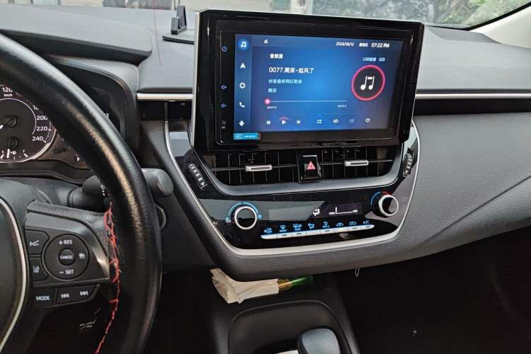 Used Toyota Corolla 2021 1.2T S-CVT Elite PLUS Edition Audio And AC Panel