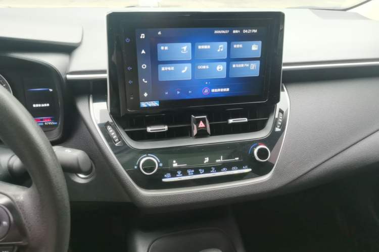Used Toyota Corolla 2021 1.2T S-CVT Elite Edition Audio And AC Panel